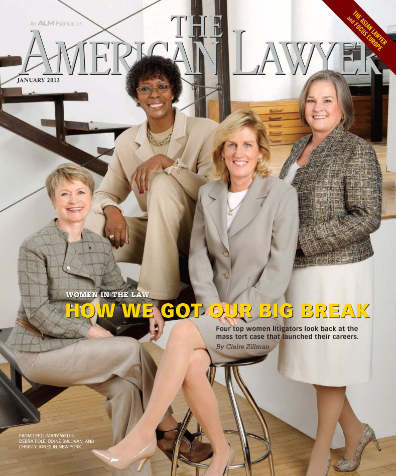 The American Lawyer – Women Litigators Cover